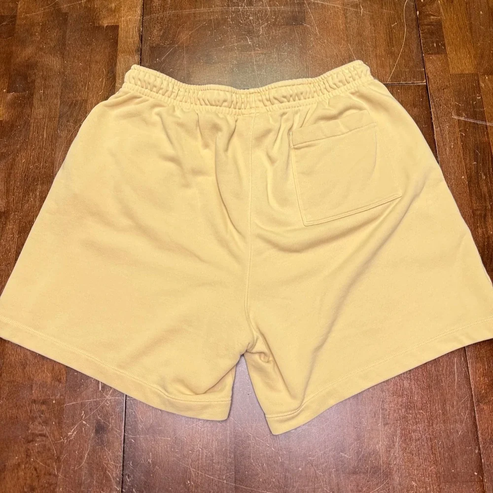Jordan Flight Artist Series‎ Shorts Mens XL Tan DX9714 Jumpman French Terry